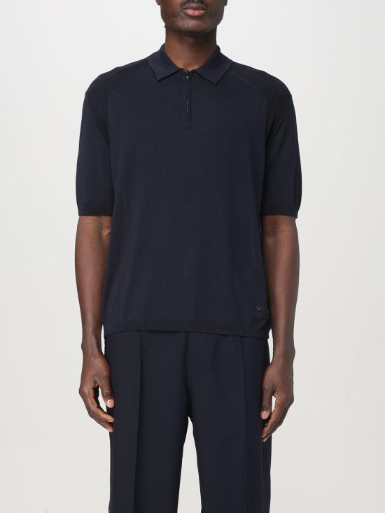 25FW 엠포리오 아르마니 폴로 티셔츠 EM000680AF13907 UB118 Blue