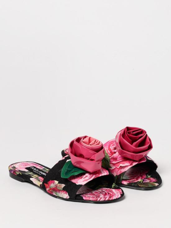 25SS 돌체앤가바나 뮬/슬리퍼 CQ0634A6N91 HN5IG Pink - DOLCE & GABBANA