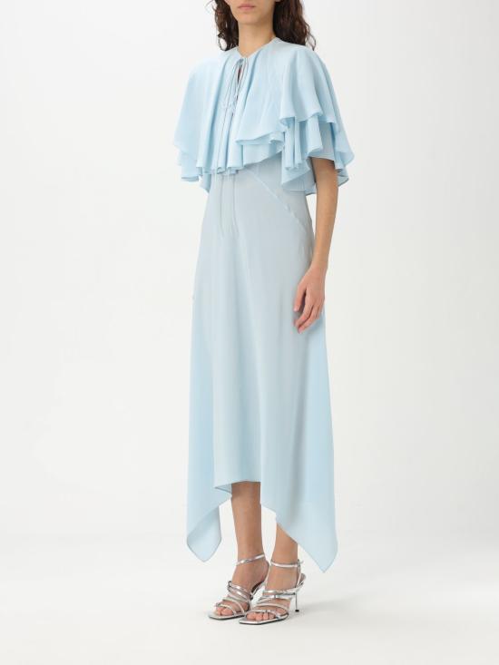 25SS 스텔라 맥카트니 롱 원피스 6A05263BU216 4702 Sky Blue - STELLA MCCARTNEY