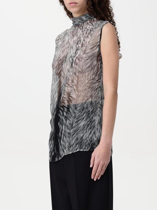 25FW 돌체앤가바나 민소매 티셔츠 F7AO1TIS1X3 HI3VQ Grey - DOLCE & GABBANA