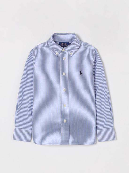 25FW [키즈] 폴로 랄프로렌 셔츠 322819240001 Sky Blue