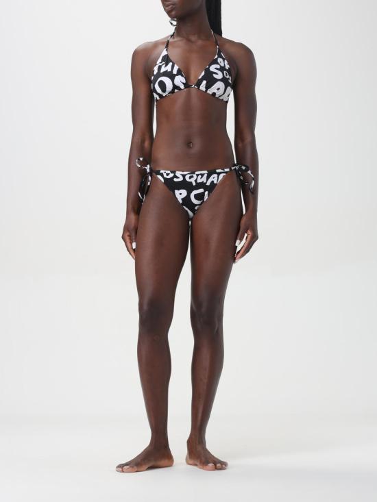  디스퀘어드2 비키니 수영복 D6BX64810 010 Black - DSQUARED2