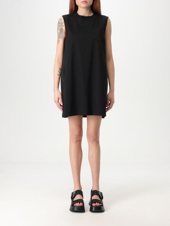 25FW 사카이 숏 원피스 2507768 001 Black