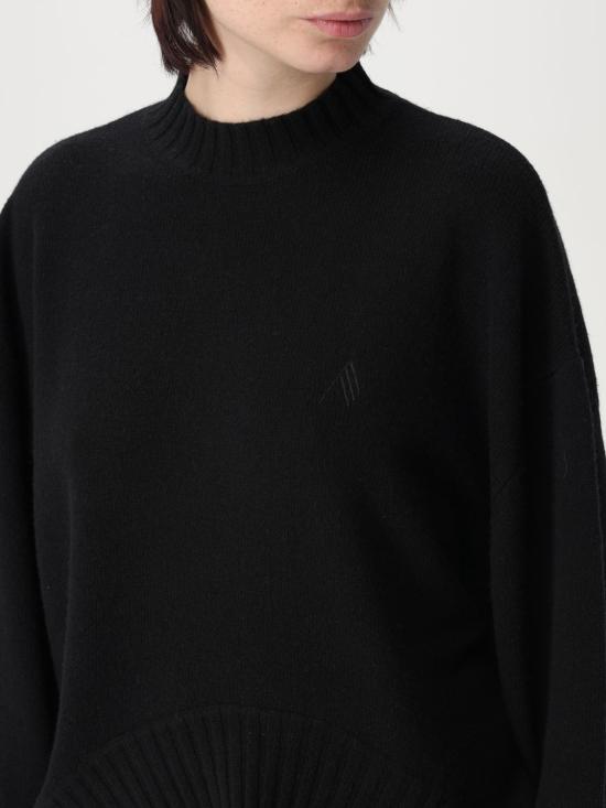 25FW 디 아티코 스웨터 250WCK00107KWS002AA 100 Black - THE ATTICO