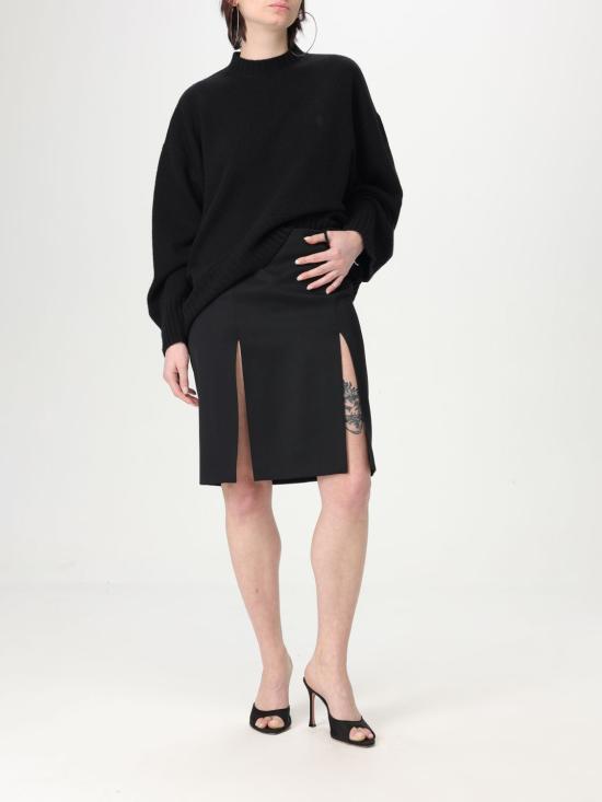 25FW 디 아티코 스웨터 250WCK00107KWS002AA 100 Black - THE ATTICO