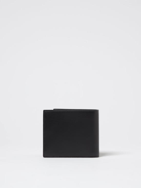 26SS 생로랑 모노그램 반지갑 4532760SX0E 1000 Black - SAINT LAURENT