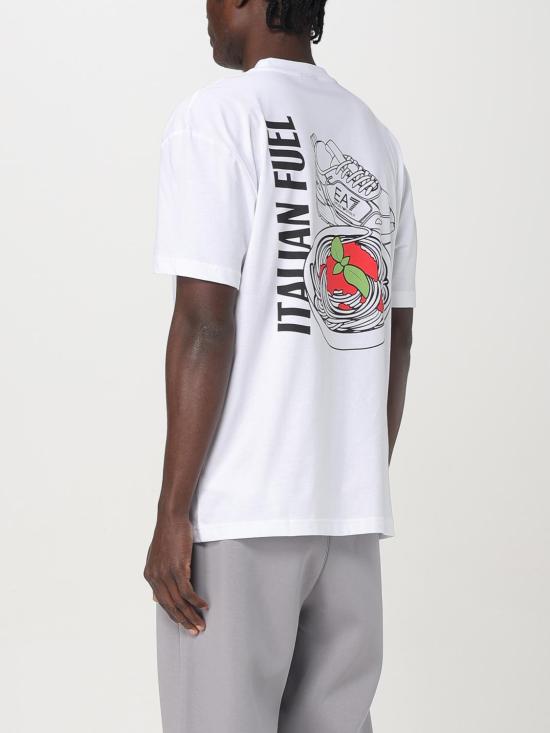 25FW 엠포리오 아르마니 반팔 티셔츠 7M000118AF13244 U0002 White - EMPORIO ARMANI