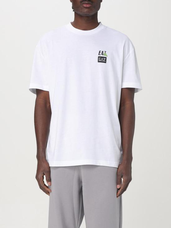 25FW 엠포리오 아르마니 반팔 티셔츠 7M000118AF13244 U0002 White