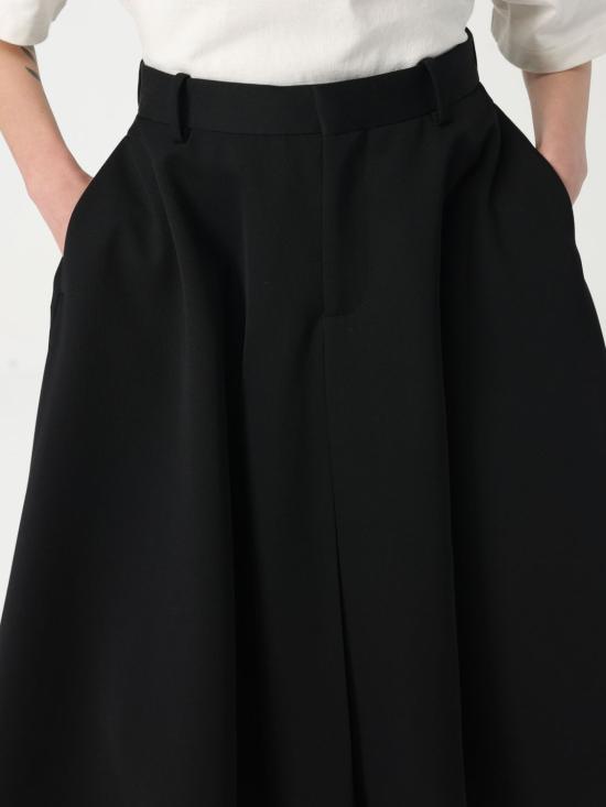 25SS 보테가베네타 미디 스커트 812334V4C20 1000 Black - BOTTEGA VENETA