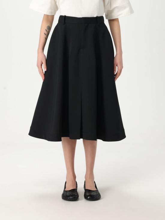 25SS 보테가베네타 미디 스커트 812334V4C20 1000 Black