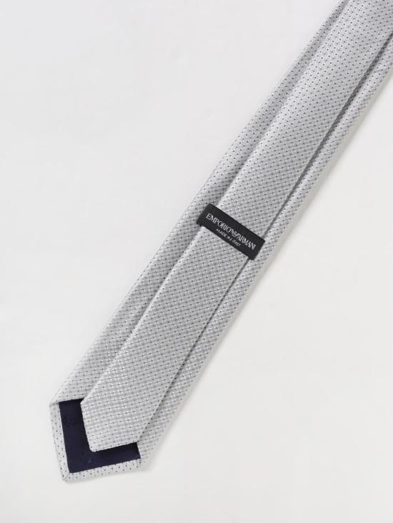 25FW 엠포리오 아르마니 넥타이 EM001346TE13709 F8109 Grey - EMPORIO ARMANI