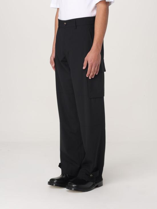 25SS 마르니 스트레이트 팬츠 PUMU0169A1UTP771 00N99 Black - MARNI