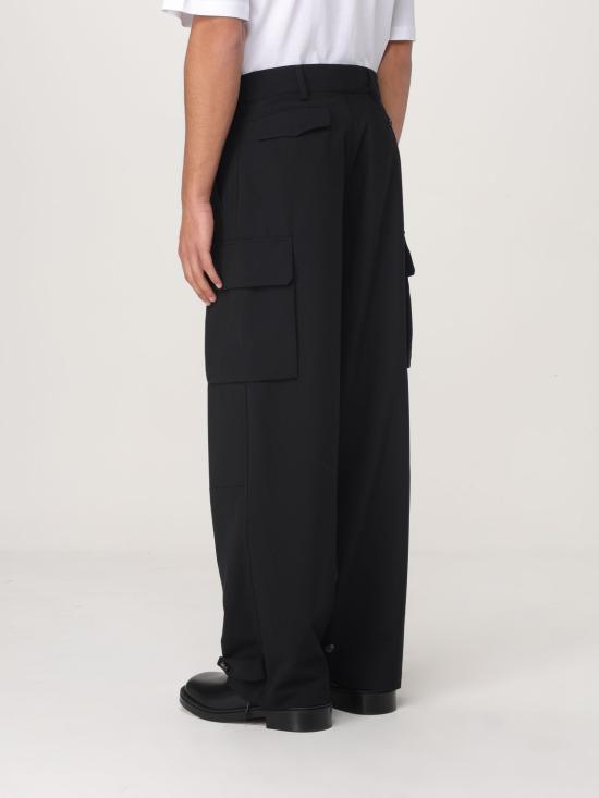 25SS 마르니 스트레이트 팬츠 PUMU0169A1UTP771 00N99 Black - MARNI