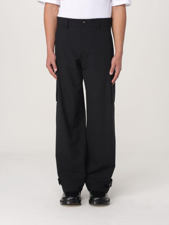 25SS 마르니 스트레이트 팬츠 PUMU0169A1UTP771 00N99 Black