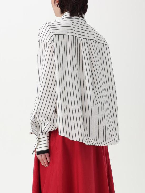 25FW 브루넬로 쿠치넬리 블라우스 MA783RD606 C011 Blue - BRUNELLO CUCINELLI