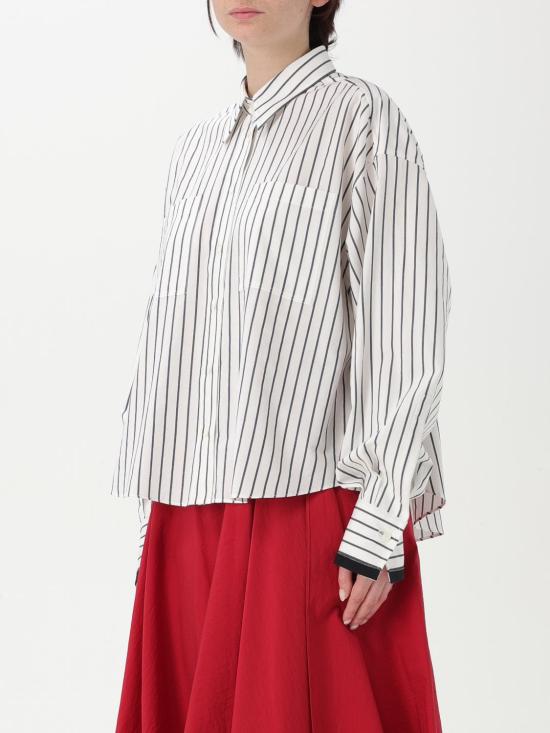 25FW 브루넬로 쿠치넬리 블라우스 MA783RD606 C011 Blue - BRUNELLO CUCINELLI