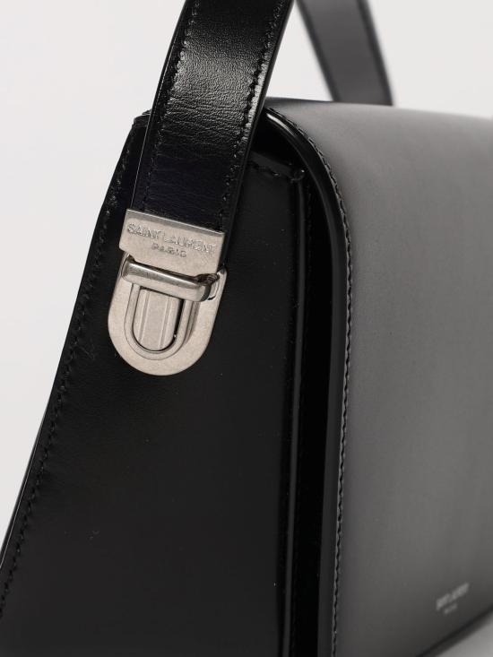25SS 생로랑 숄더백 8210032R20E 1000 Black - SAINT LAURENT