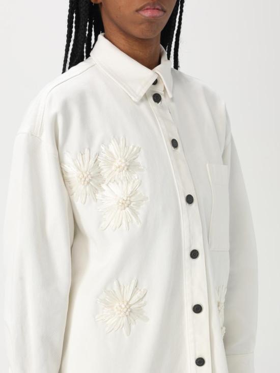 25SS 엠에스지엠 셔츠 3841MDE233X257273 02 White - MSGM