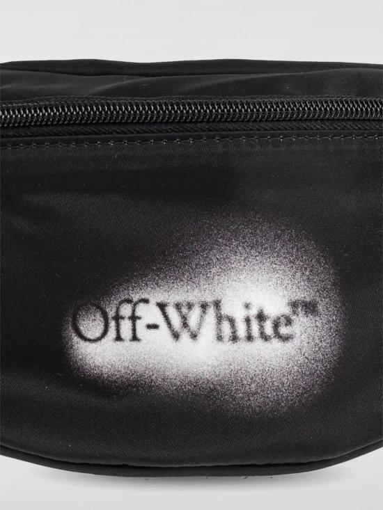 25SS [키즈] 오프화이트 크로스백 OBNO001S25FAB001 1001 Black - OFF WHITE