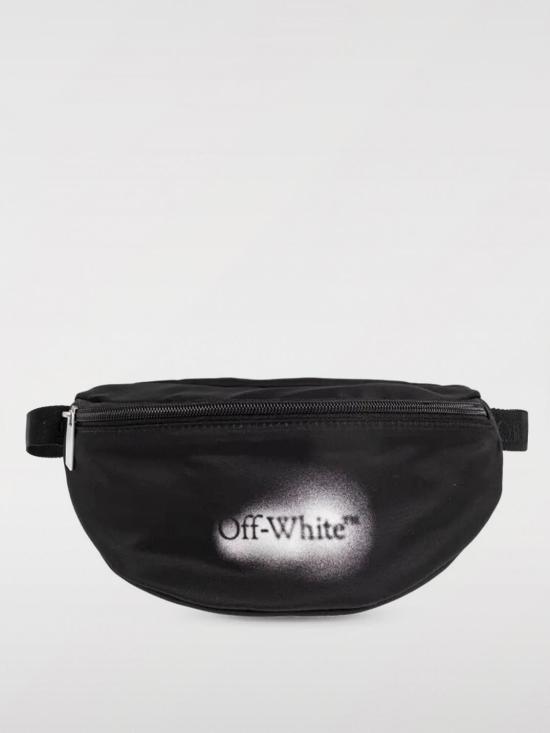 25SS [키즈] 오프화이트 크로스백 OBNO001S25FAB001 1001 Black