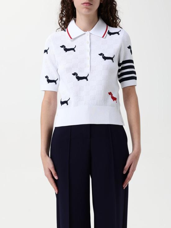 25SS 톰브라운 반팔 티셔츠 FKP115BY5502 100 White