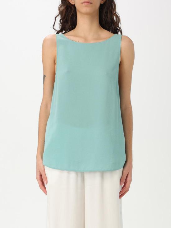 25SS 엠포리오 아르마니 민소매 티셔츠 EW002146AF12516 U9071 Dust