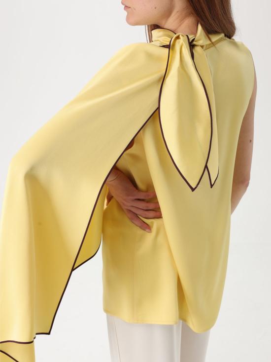 25FW 스텔라 맥카트니 민소매 티셔츠 6T02253FU302 7150 Yellow - STELLA MCCARTNEY