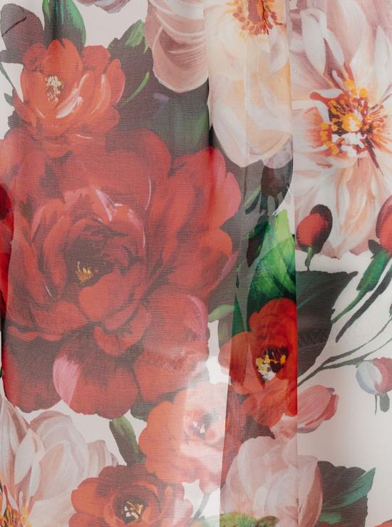 25SS 돌체앤가바나 미디 스커트 F4BBOTIS1Y6 HA5PD WHITE - DOLCE & GABBANA