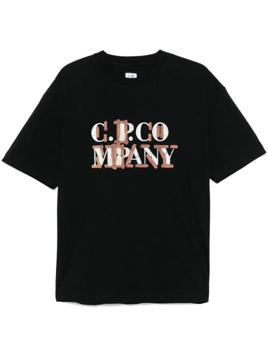  씨피 컴퍼니 반팔 티셔츠 18CMTS145A006586W black