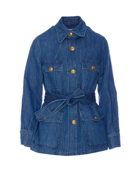 25SS 발렌티노 가라바니 데님 셔츠 DC03J94C558 BLUE