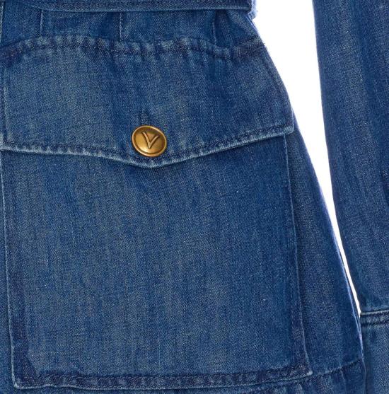 25SS 발렌티노 가라바니 데님 셔츠 DC03J94C558 BLUE - VALENTINO GARAVANI