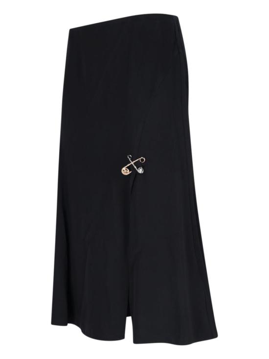 25SS 베르사체 미디 스커트 1018937 1A101941B000 Black - VERSACE