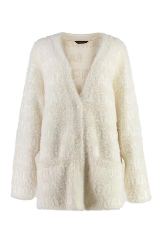 24FW 발렌시아가 가디건 769146T6230 9002 Beige