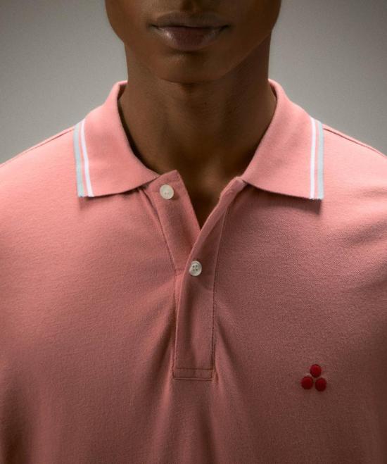 25SS 페트레이 폴로 티셔츠 PEU5468 99011991 460 Terracotta - PEUTEREY