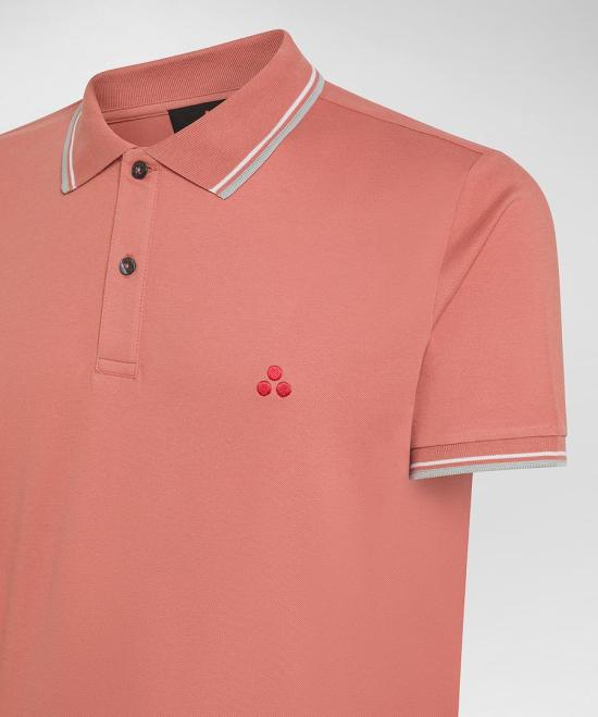 25SS 페트레이 폴로 티셔츠 PEU5468 99011991 460 Terracotta - PEUTEREY