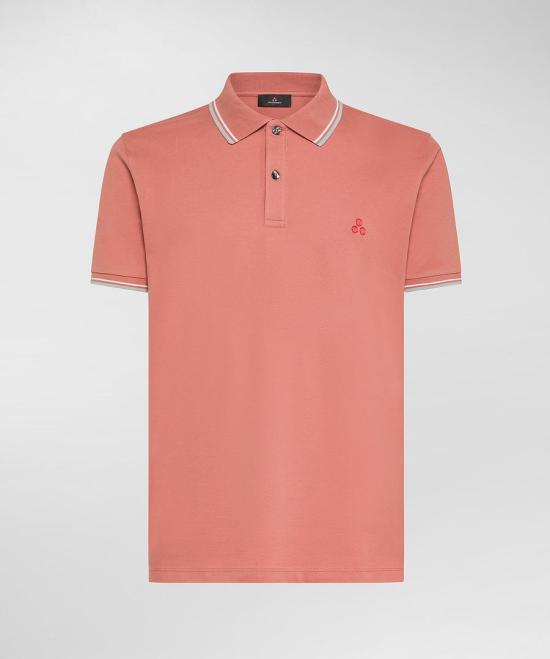 25SS 페트레이 폴로 티셔츠 PEU5468 99011991 460 Terracotta