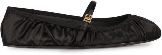  돌체앤가바나 플랫 슈즈 CB0257AD160 8B956 Black - DOLCE & GABBANA