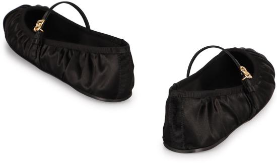  돌체앤가바나 플랫 슈즈 CB0257AD160 8B956 Black - DOLCE & GABBANA