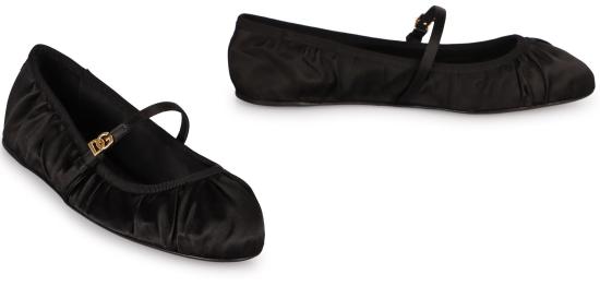  돌체앤가바나 플랫 슈즈 CB0257AD160 8B956 Black - DOLCE & GABBANA