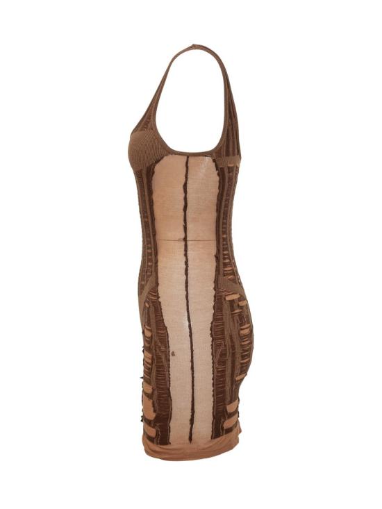 25SS 디젤 숏 원피스 A192150BJBI 7DG BROWN - DIESEL