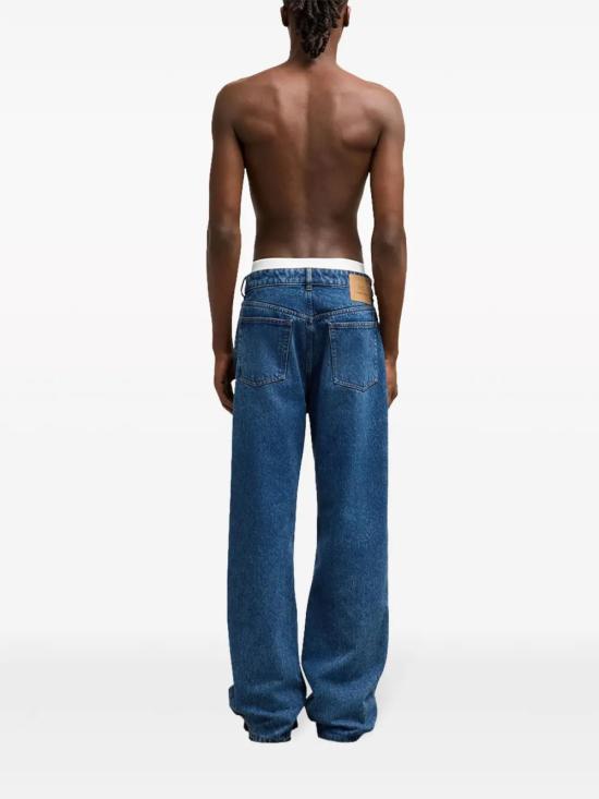  아미 데님 팬츠 H24HTR450DE0031 blue - AMI