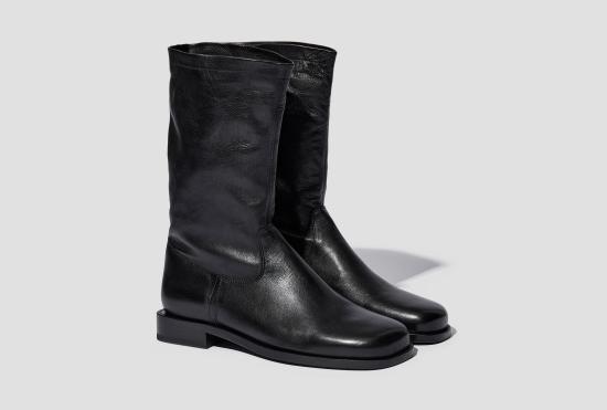 25SS 르메르 부츠 소프트 워크웨어  - 소프트 쉽 나파 가죽 FO0196 LL0126 블랙