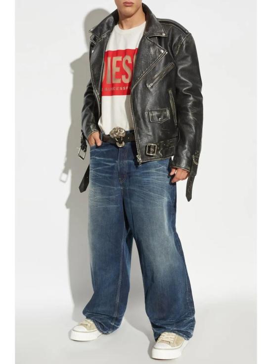  디젤 반팔 티셔츠 A170990SHAY chalk - DIESEL