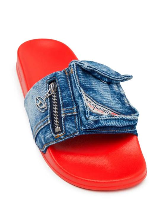  디젤 뮬/슬리퍼 Y03201P5574 red - DIESEL