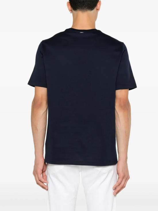  에르노 반팔 티셔츠 JG000223U520889200 navy - HERNO