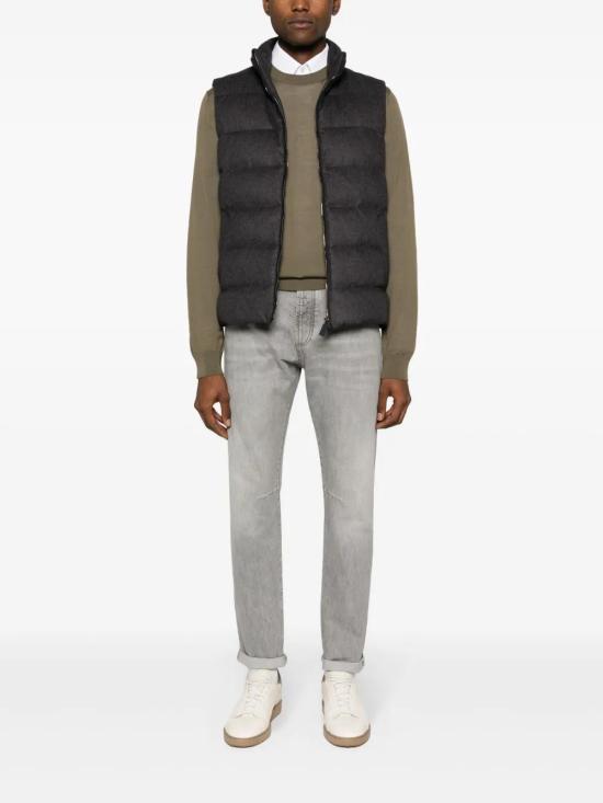  에르노 스웨터 MG00019UR70132 olive green - HERNO