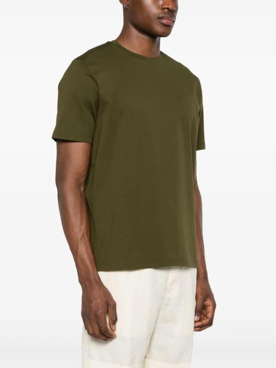  에르노 반팔 티셔츠 JG000174U52003 olive green - HERNO