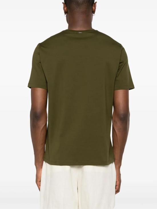  에르노 반팔 티셔츠 JG000174U52003 olive green - HERNO