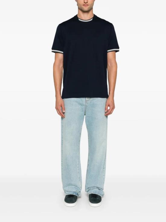  에르노 반팔 티셔츠 JG00028UR52052 navy - HERNO