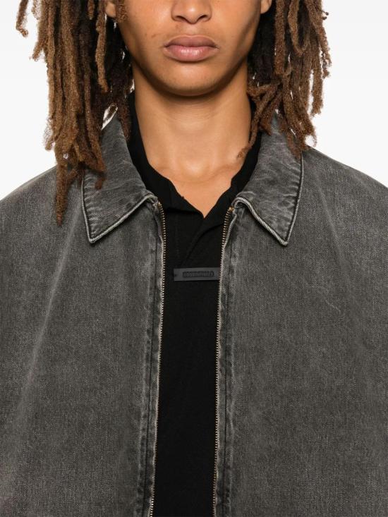  피어오브갓 데님 자켓 202BT244270F anthracite - FEAR OF GOD